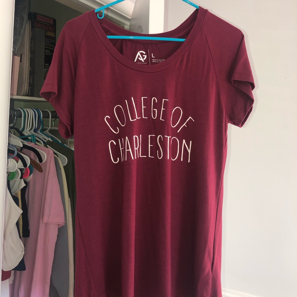 College of Charleston t shirt (size large)